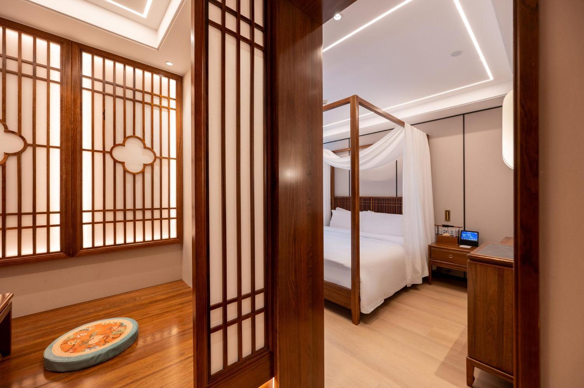 Fuxue Qiuguo Hotel Beijing Nanluoguxiang Siheyuan Branch Exterior foto