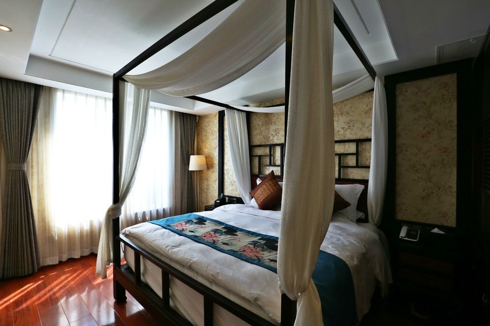 Fuxue Qiuguo Hotel Beijing Nanluoguxiang Siheyuan Branch Exterior foto